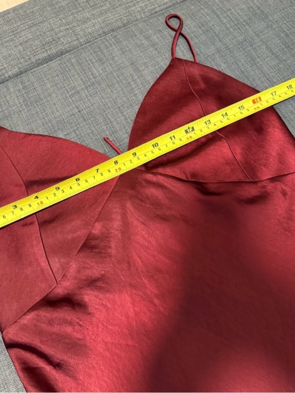 Park & Fifth Burgundy Slip Maxi Dress - Picture 11 of 13